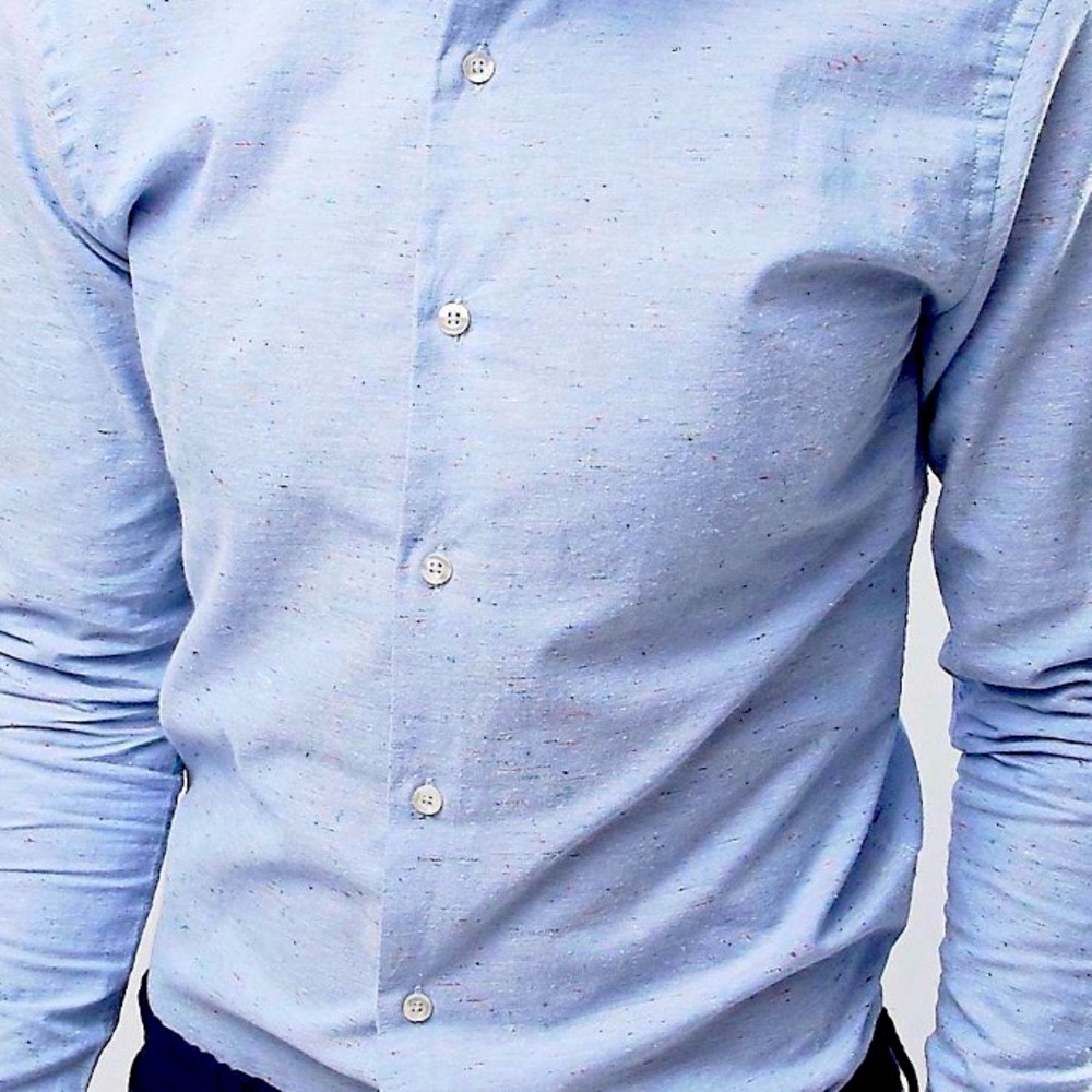 Rudie solid neps shirt